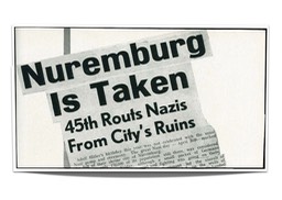 Nuremberg Taken Framed